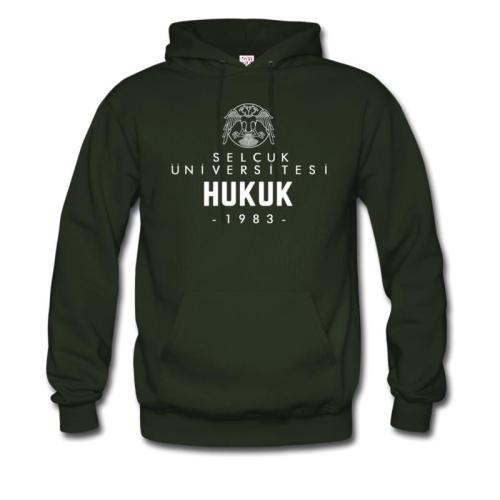 Selçuk Üniversitesi Hukuk Fakültesi Hoodie Model 1