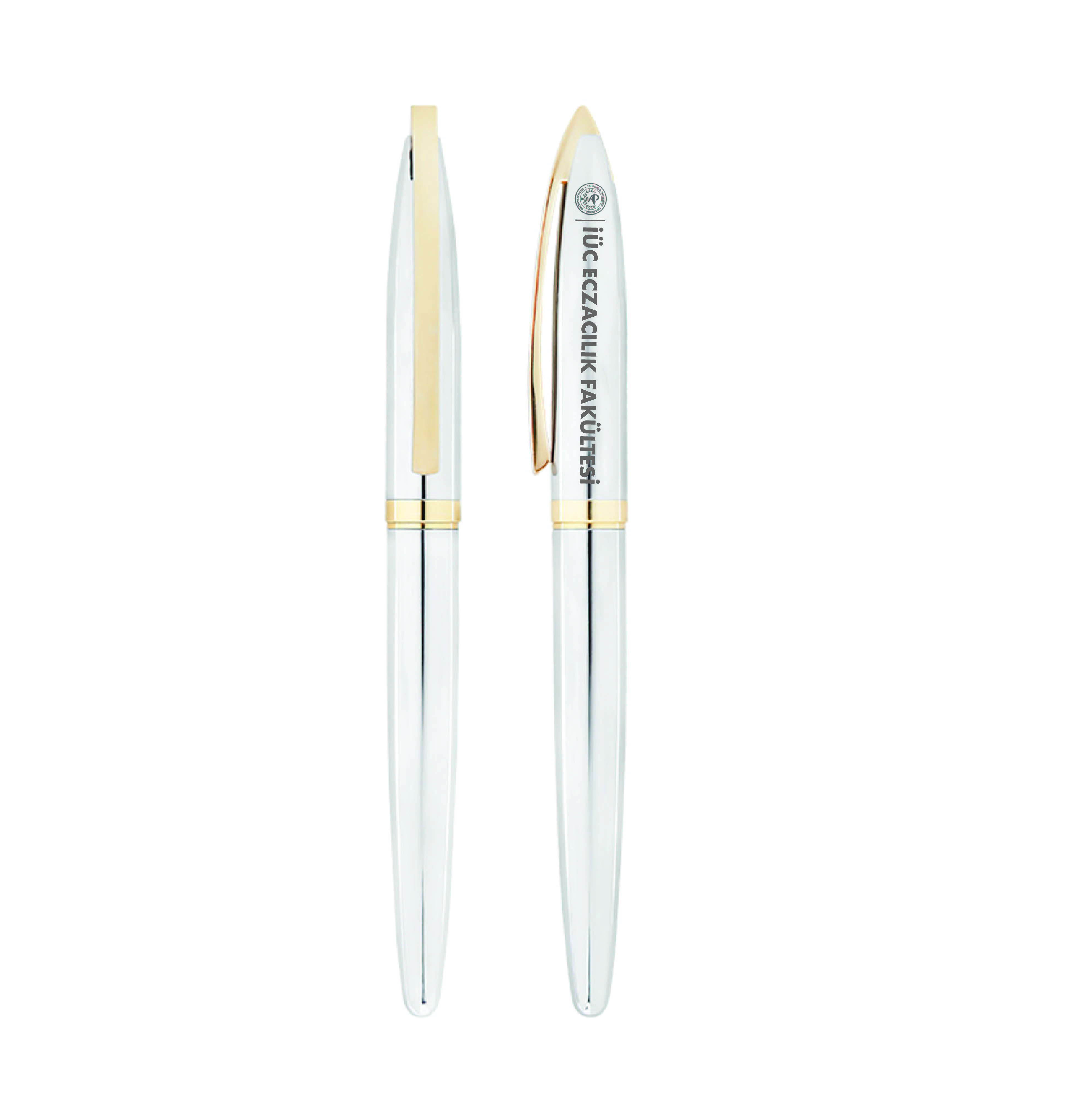 İÜC Eczacilik Fakültesi Metal Tükenmez Kalem Model 2